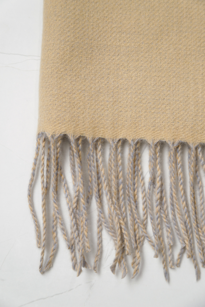 9036874 - Cachecol Cores Duplas BEGE