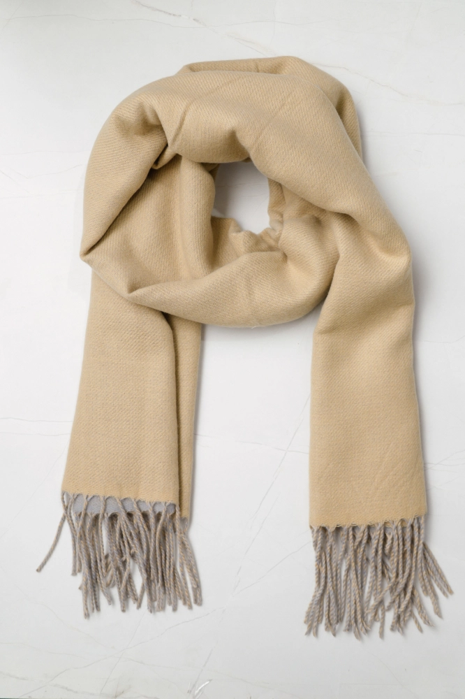 9036874 - Cachecol Cores Duplas BEGE