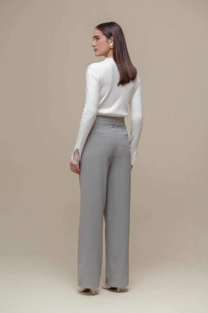 9036372 - Calça Alfaiataria Cordão CINZA