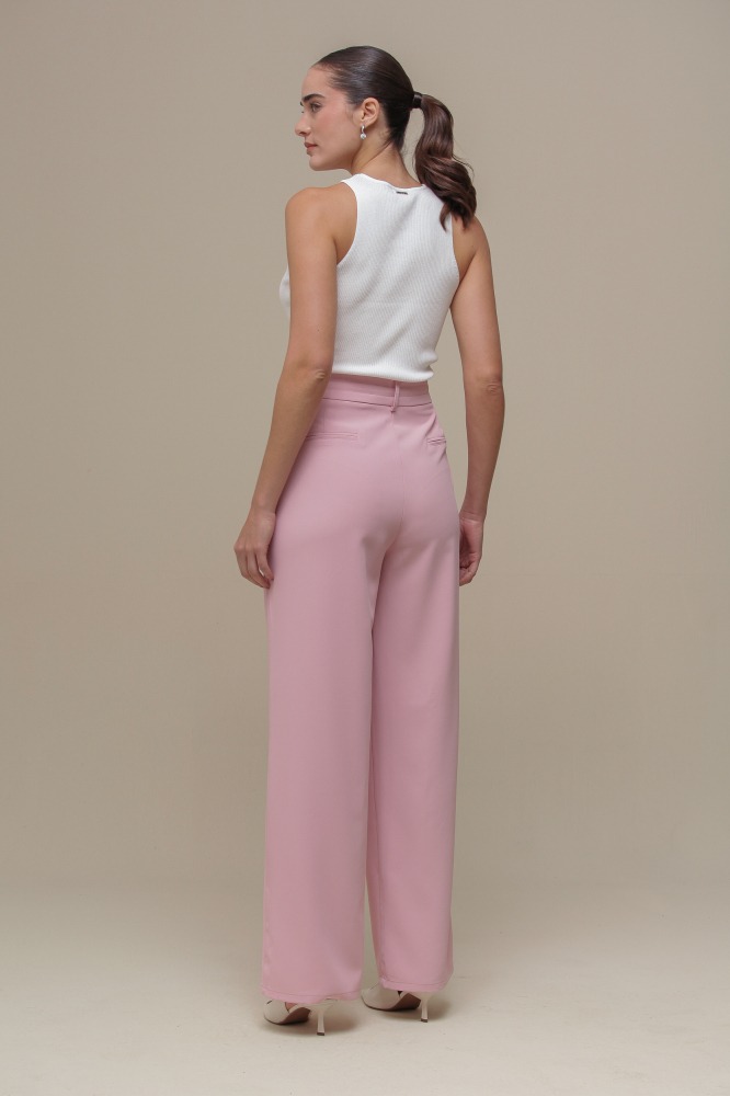 9036372 - Calça Alfaiataria Cordão ROSA