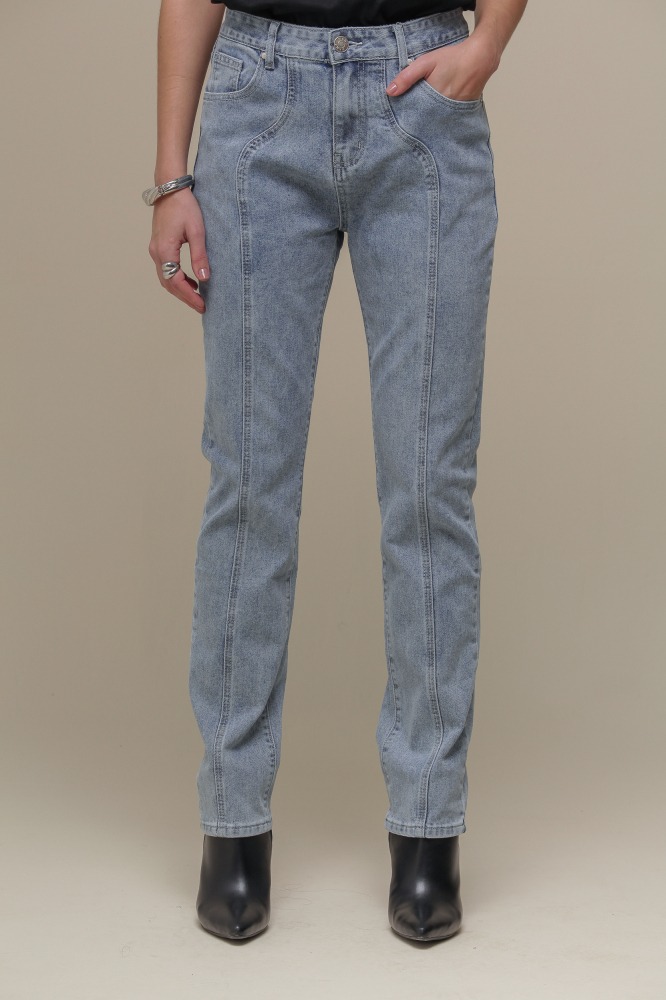 9036375 - Calça Jeans Recorte Orgânico Reta JEANS 9036375 - Calça Jeans Recorte Orgânico Reta JEANS