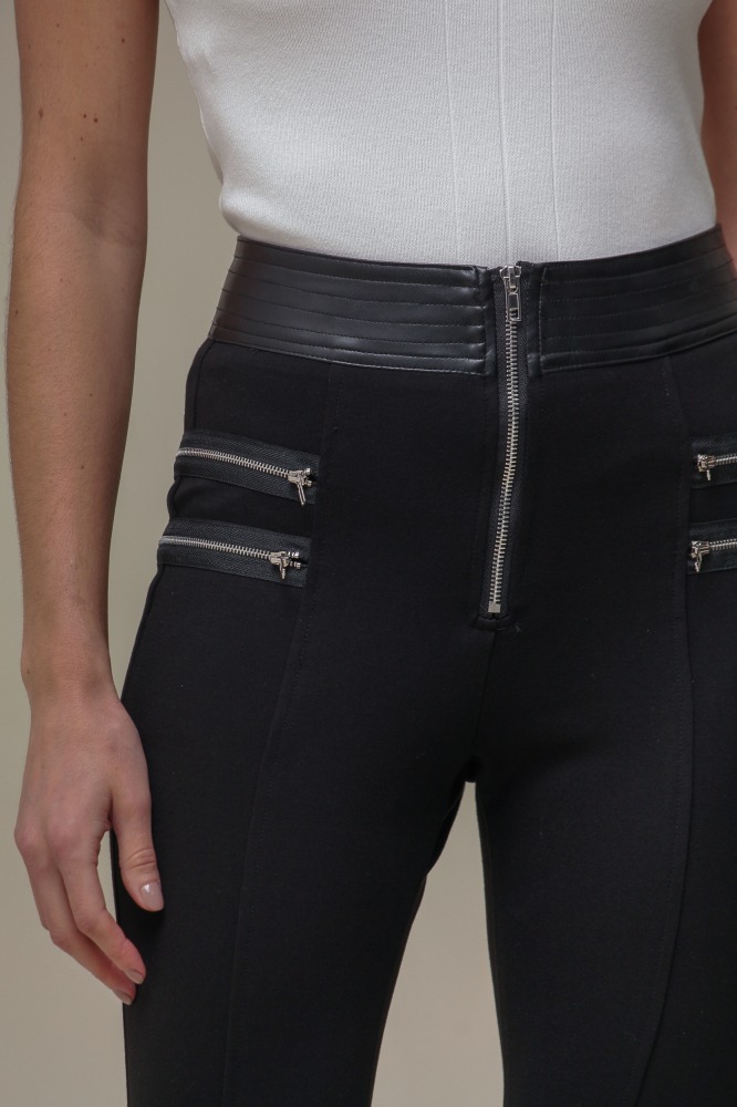 9035157 - Calça Montaria Cós com Detalhe em Pesponto PRETO