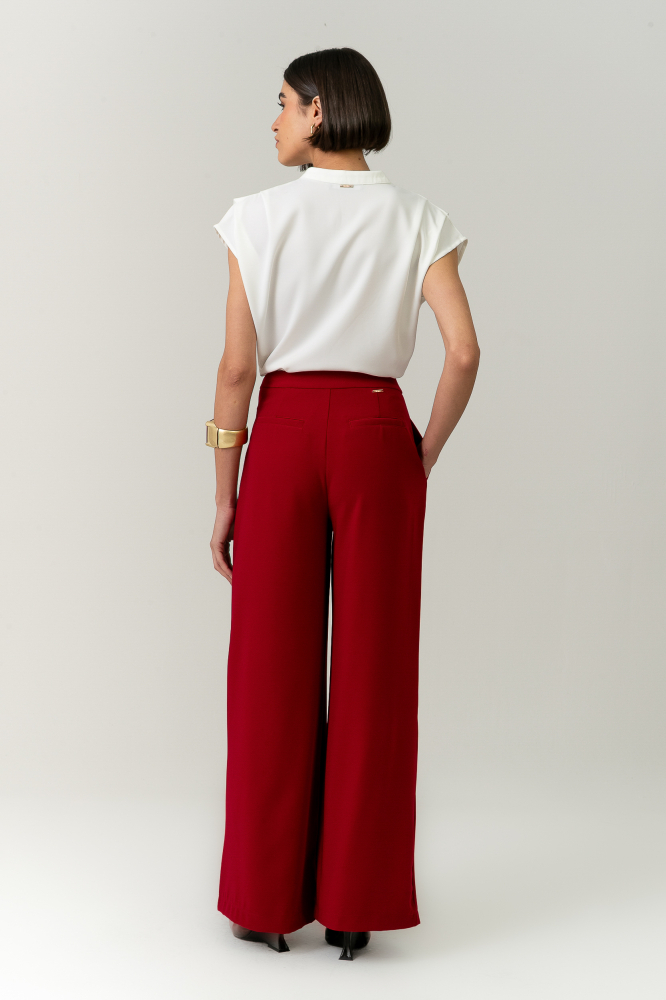 9038693 - Calça Cinto Lina VERMELHO