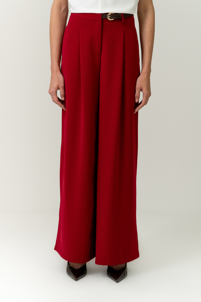 9038693 - Calça Cinto Lina VERMELHO