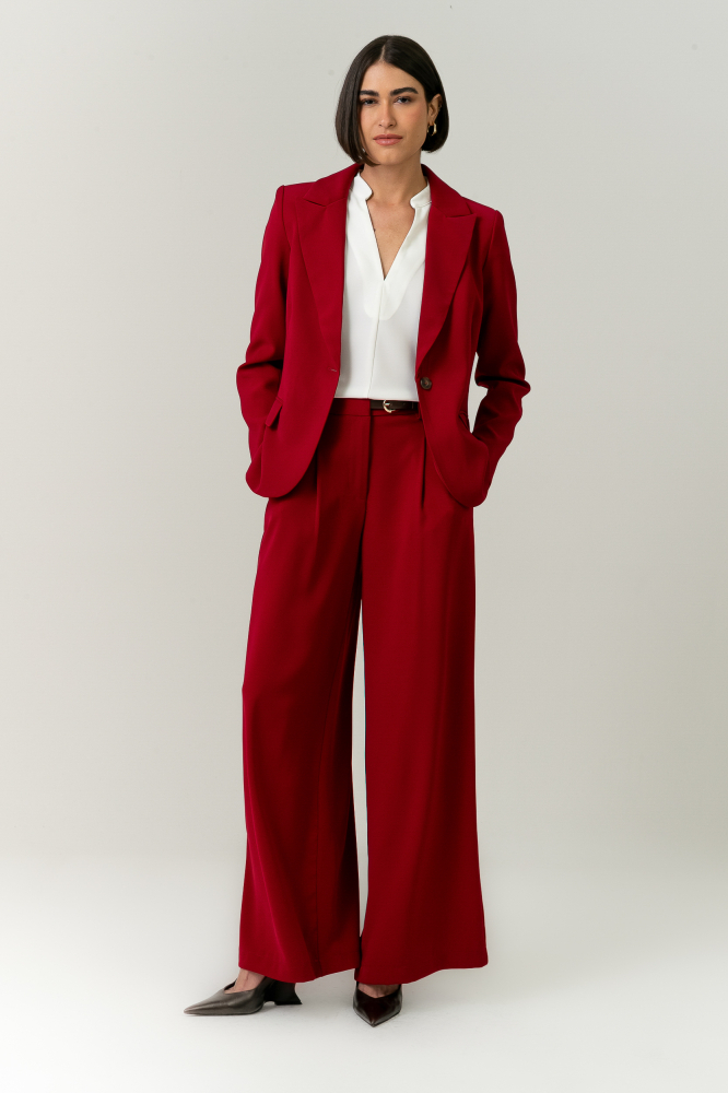 9038693 - Calça Cinto Lina VERMELHO