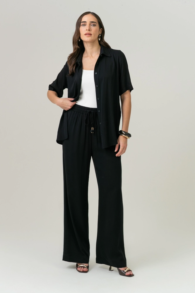 9038697 - Calça Giverny PRETO 9038697 - Calça Giverny PRETO - Imagem 1