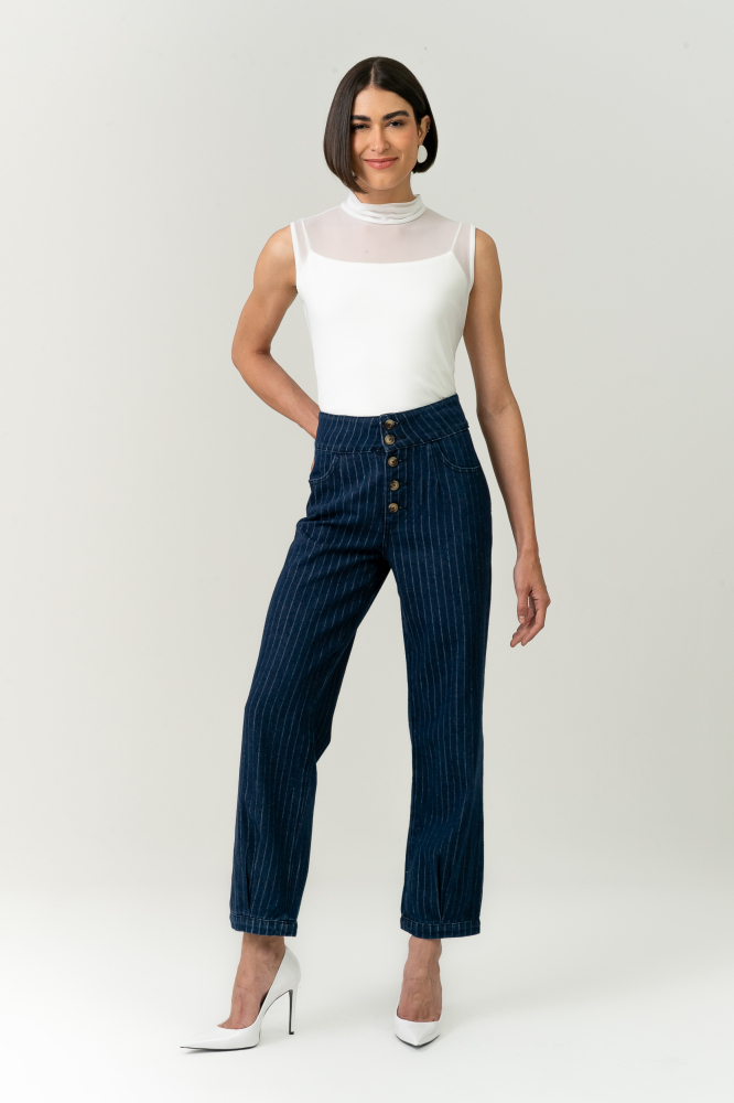 9038667 - Calça Jeans Reta JEANS 9038667 - Calça Jeans Reta JEANS