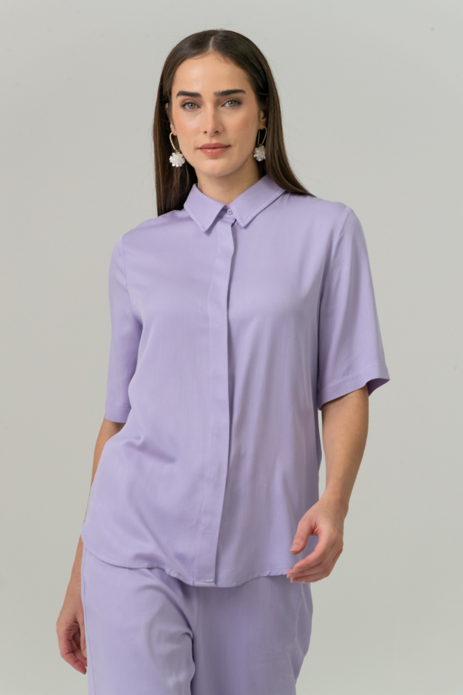 9038695 - Camisa Giverny LILAS