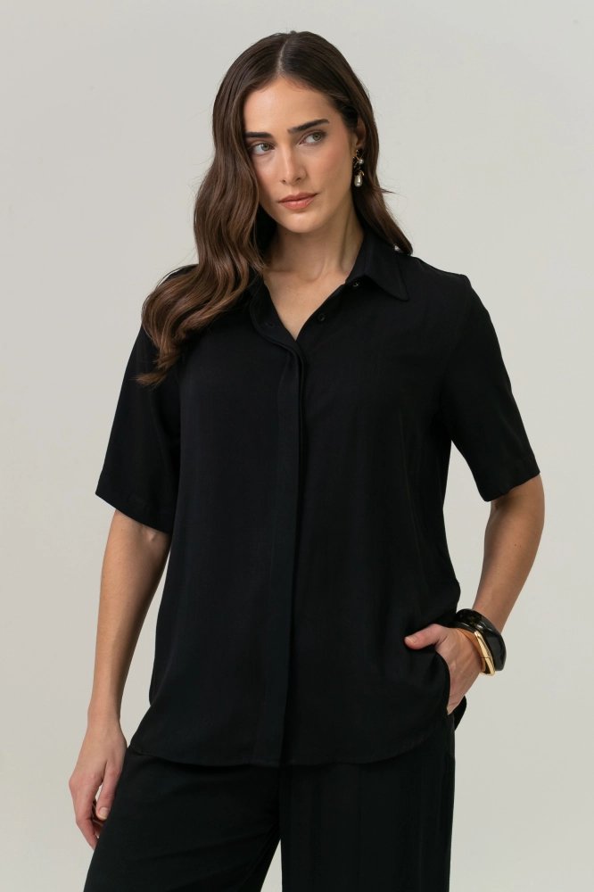 9038695 - Camisa Giverny PRETO - Imagem 1
