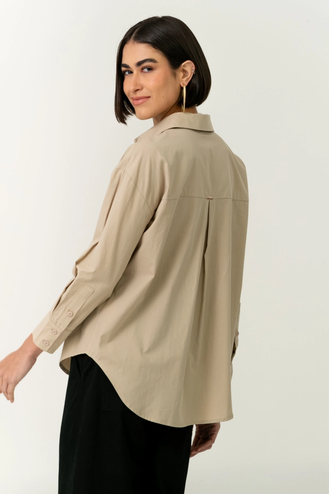 9038686 - Camisa Oversized BEGE 9038686 - Camisa Oversized BEGE - Imagem 2