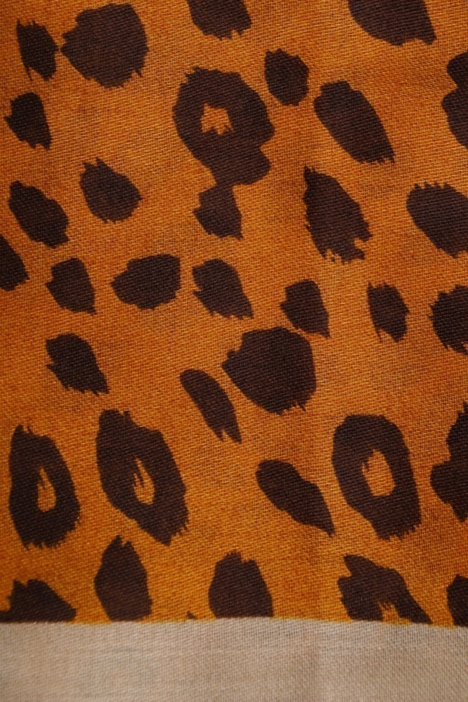 Echarpe Animal Print Color (86x178 cm) TERRACOTA