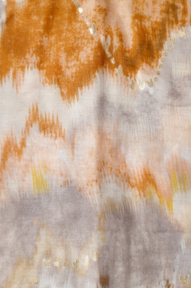 Echarpe Boho Chic (45x180 cm)  BEGE