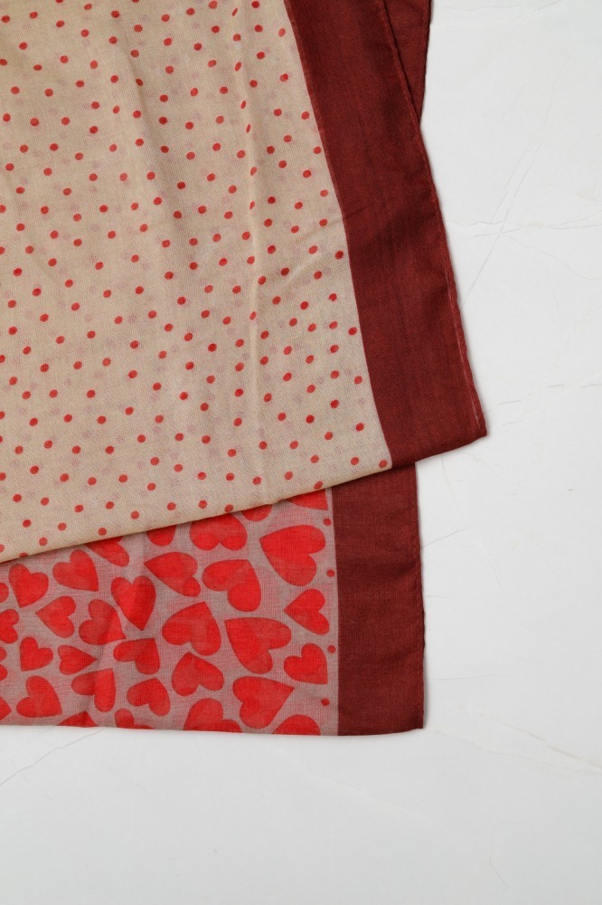 9037286 - Echarpe Coração Romântico (89x182 cm) VERMELHO 9037286 - Echarpe Coração Romântico (89x182 cm) VERMELHO