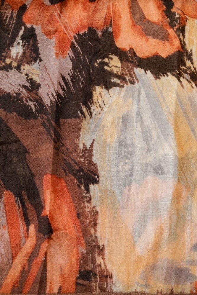Echarpe Estampa Boho (90x180 cm) BEGE