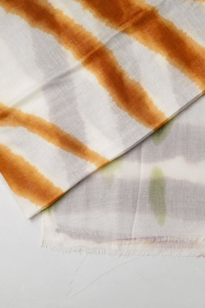 Echarpe Estampa Tie Dye (88x180 cm) LARANJA