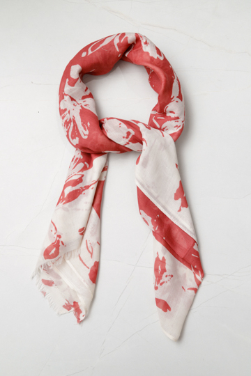 9037296 - Echarpe Flores (87x180 cm) VERMELHO 9037296 - Echarpe Flores (87x180 cm) VERMELHO