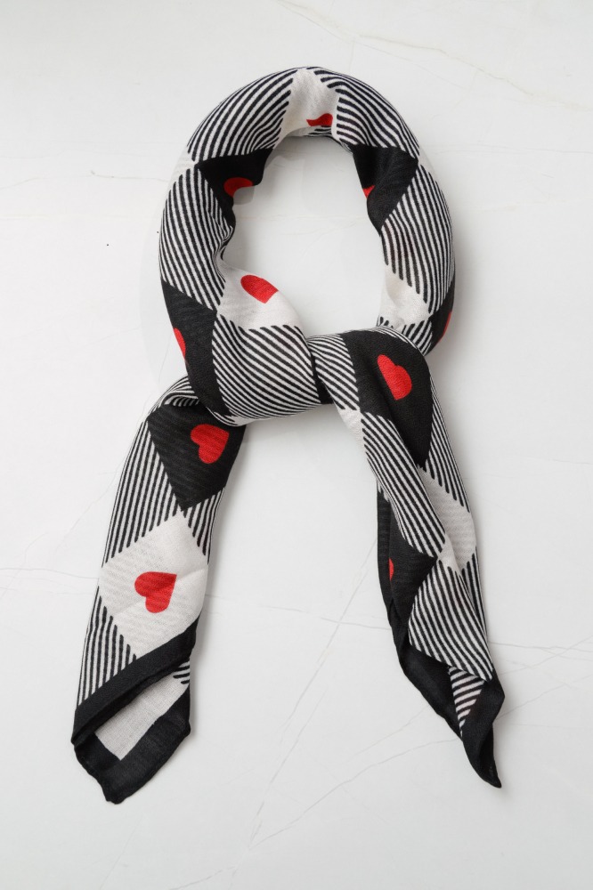 9036879 - Lenço Corações VERMELHO 9036879 - Lenço Corações VERMELHO