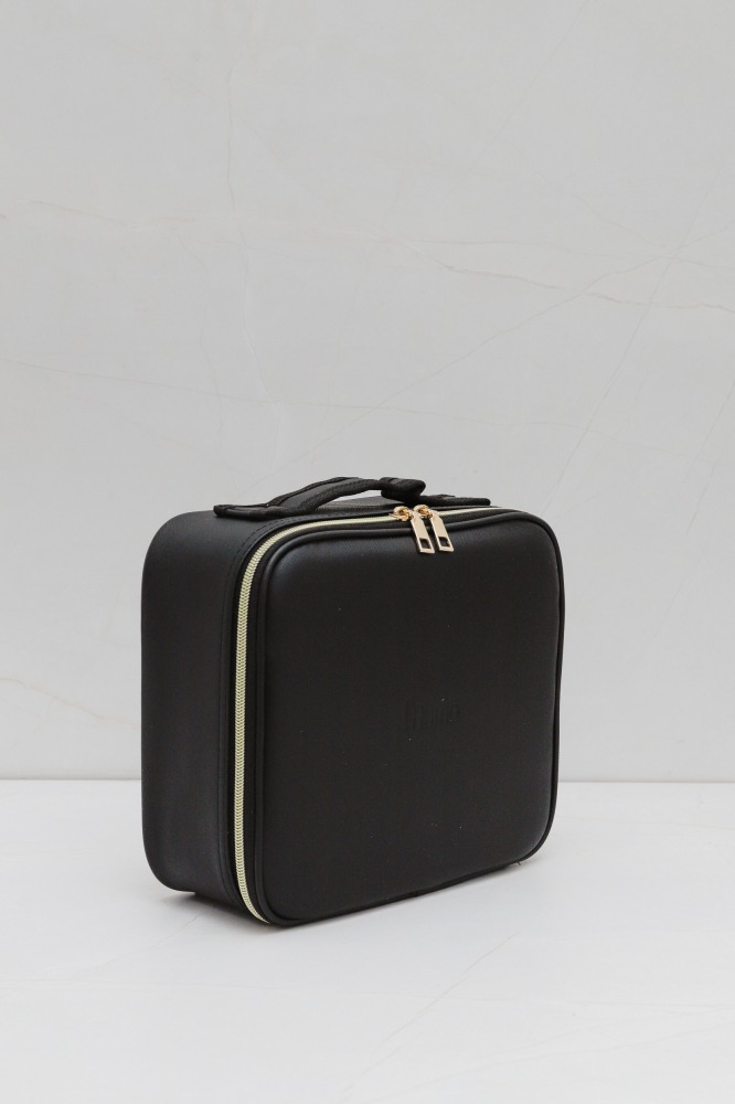 NECESSAIRE COM ESPELHO LED PRETO