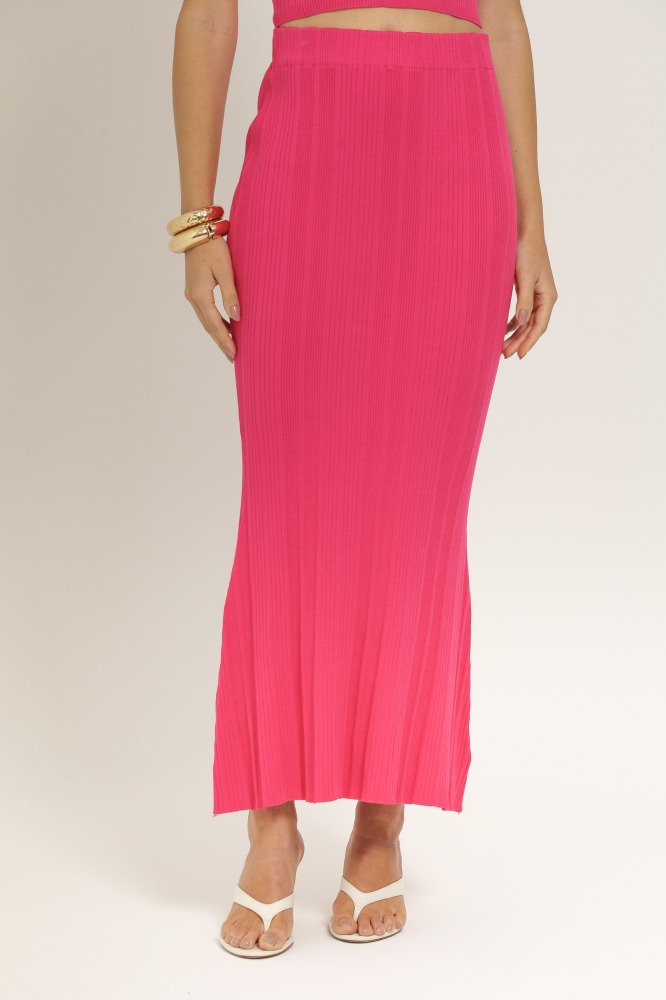 9037227 - Saia Longuete Tricô ROSA 9037227 - Saia Longuete Tricô ROSA