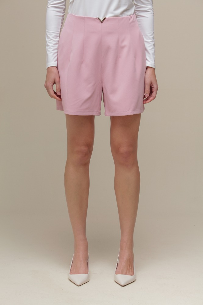 9036371 - Shorts Alfaiataria Detalhe em V ROSA 9036371 - Shorts Alfaiataria Detalhe em V ROSA