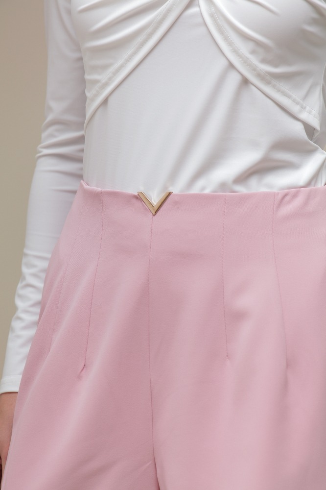 9036371 - Shorts Alfaiataria Detalhe em V ROSA 9036371 - Shorts Alfaiataria Detalhe em V ROSA